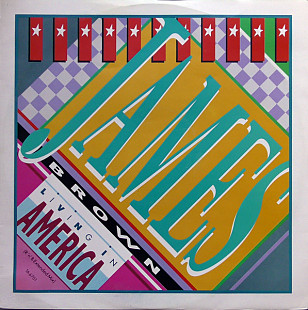 James Brown - Living In America (R 'n' B Extended Mix) (1986) VG+ 12" 45 RPM Single