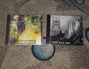 CD Abigor & Dimmu Borgir (1st press, Napalm records, gorgoroth, old man's child, ulver, fimbulwinter