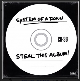 System of a Down - Steal This Album, 2LP, запечатана