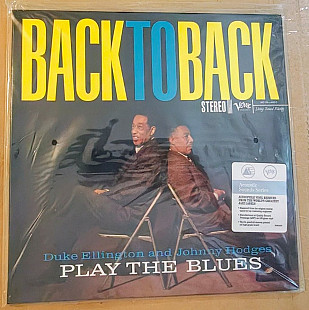 Duke Ellington & Johnny Hodges - Back To Back (Acoustic Sounds Series) (Black Vinyl)