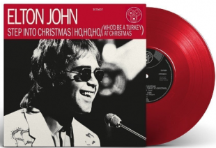 Elton John - Step Into Christmas / Ho, Ho, Ho (Limited Edition) (Red Coloured) (10")
