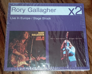 Rory Gallagher (2cd):Live in Europe 1972/Stage Struck 1980