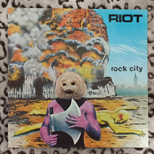 LP Riot ‎– Rock City (1977), Germany