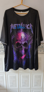 Футболка "Metallica" (95% polyester/ 5% spandex, 6XL, China)