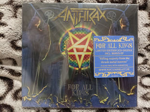 CD Anthrax 2016 - For All Kings + bonus EP (запакован)