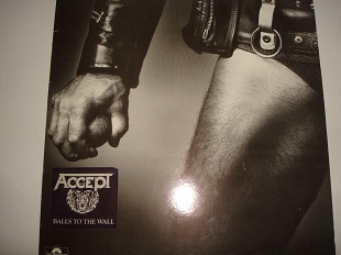 ACCEPT- Balls To The Wall 1983 mini Poster France Rock Heavy Metal