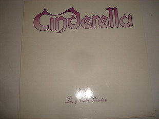 CINDERELLA- Long Cold Winter 1988 Orig. Embossed Cover Europe Rock Hard Rock Glam Electric Blues