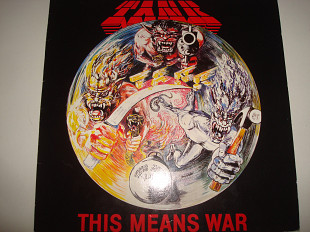 TANK- This Means War 1983 Orig. Netherlands Rock Hard Rock Heavy Metal