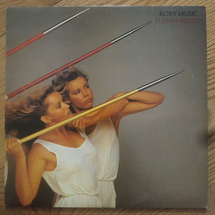 Roxy Music Flesh and Blood UK first press lp vinyl
