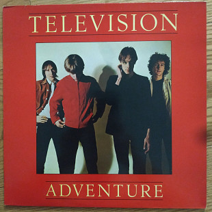 Television Adventure UK first press lp red vinyl