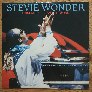 Stevie Wonder I Just Called To Say I Love You UK first press lp vinyl