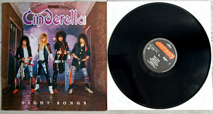CINDERELLA NIGHT SONG ( MERCURY830 076-1 - 1Y1/2Y1 ) 1986 NETHER