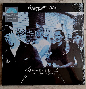 METALLICA GARAGE INC. 3 LP ( BLACKENED BLCKND 013-1 ) FADE TO BLUE VINIL , LIMITED EDITION, SCHRINK