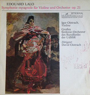Édouard Lalo - Symphonie Espagnole Für Violine Und Orchester Op. 21 (1972) NM-