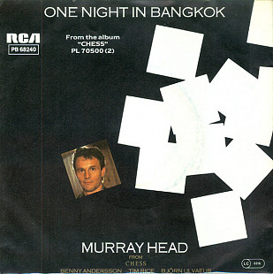 Murray Head - One Night In Bangkok (1984) M 7" 45 RPM Single