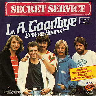 Secret Service - L.A. Goodbye (1981) NM- 7" 45 RPM Single