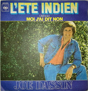 Joe Dassin - L’été Indien (Africa) (1975) NM- 7" 45 RPM Single