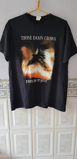 Футболка "Those Damn Crows" (100% cotton, L, Haiti)