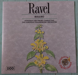 CD Maurice Ravel "Bolero", EEC, 1991 год