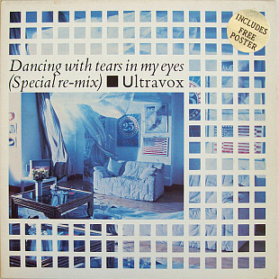 Ultravox - Dancing With Tears In My Eyes (Special Re-Mix) (1984) VG+ 12" 45 RPM Single, Gatefold