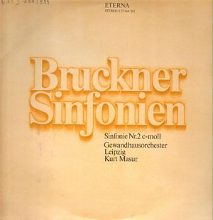 Anton Bruckner - Sinfonie Nr. 2 C-moll (1980) NM- 2×LPs, Gatefold