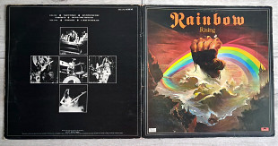 RAINBOW RISING ( POLYDOR 2490 - 137 A1/B1 ) G/F 1976 ENGL