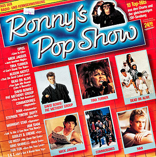 Various - Ronny's Pop Show - 16 Tophits (1985) VG+