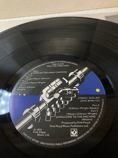 Pink Floyd-wish you were here p1975 EMI 1st A1B3 comp nm