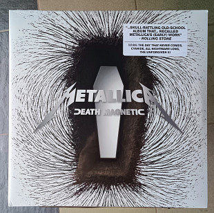 Metallica – Death Magnetic, Black vinyl, запечатана