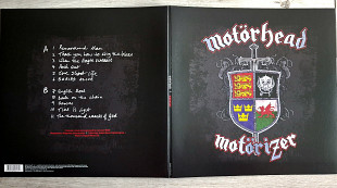 MOTöRHEAD MOTöRIZER ( BMG BMGCAT738LPX / 4050538826135 A1/B1 ) G/F , BLUE TRANSPARENT , 2023 REISS