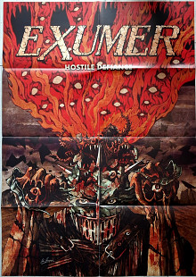 EXUMER HOSTILE DEFIANCE ( METAL BLADES 398415630-1 ) SCHRINK 2019 EU