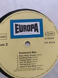 Fleetwood Mac - Fleetwood Mac - Europa