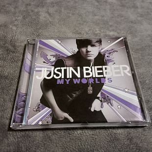 Justin bieber - my worlds. новый европейский cd c постером
