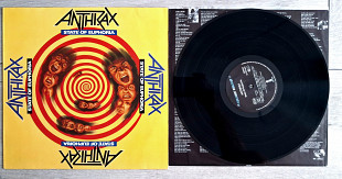 ANTHRAX STATE OF EUPHORIA ( MEGADORCE 209 334 A1/B1 ) 1988 GER