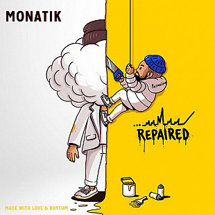 Monatik – Repaired (LP, 45 RPM, Limited Edition, Yellow / White Split, Vinyl)