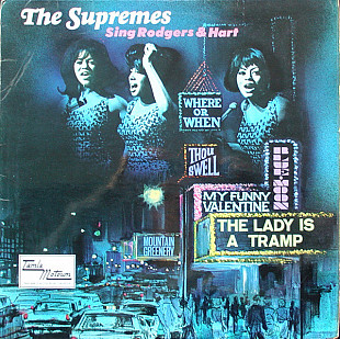 The Supremes - The Supremes Sing Rodgers & Hart (1967) VG+
