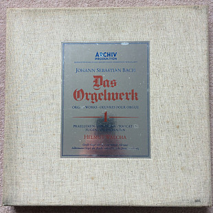 Johann Sebastian Bach - Das Orgelwerk 1 NM- 8×LPs