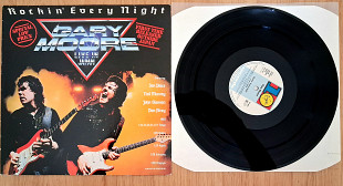 GARY MOORE ( SKID ROW, THIN LIZZY ) ROCKIN' EVERY NIGHT - LIVE IN JAPAN ( 10 VIRGIN 207752 A1/B1 ) 19