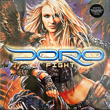 Doro EX Warlock - Fight - 2002. (LP). 12. Coloured Vinyl. Пластинка. Germany. S/S.