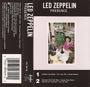 LED ZEPPELIN «Presence» Dolby B SR ℗1976