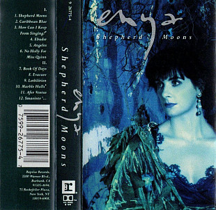 ENYA «Shepherd Moons» SR, Transparent, Dolby HX Pro, B NR ℗1992