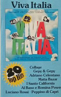 ADRIANO CELENTANO, MATIA BAZAR, AL BANO E ROMINA POWER «Viva Italia. 20 Top Hits» Dolby B ℗1980