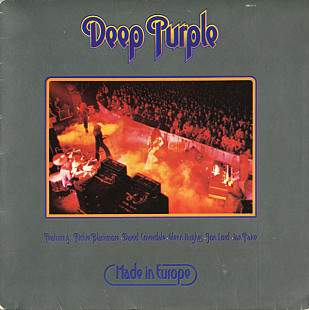 DEEP PURPLE «Made In Europe» ℗1976