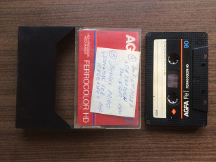 Аудиокассета AGFA Fe I 90 с записью (Def Leppard (1980) / Judas Priest (1982))