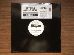 Музыкальная пластинка "DJ Vortex & Arpa's Dream ‎– Incoming" [EMI] [7243 8 879687