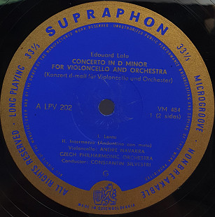 Lalo... – Concerto For Violoncello And Orchestra ... LP 12" (Прайс 49957)
