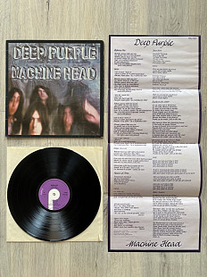 DEEP PURPLE - MACHINE HEAD, ORIGINAL UK 1ST PRESS!, GATEFOLD, INLAY
