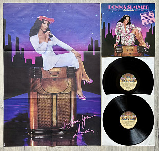 DONNA SUMMER - ON THE RADIO / GREATEST HITS, 2LP, GERMANY, WITH POSTER!!