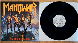 MANOWAR FIGHTING THE WORLD ( ATCO 790 563-1 A/B ) 1987 GERMANY