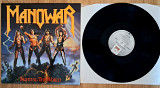 MANOWAR FIGHTING THE WORLD ( ATCO 790 563-1 A/B ) 1987 GERMANY